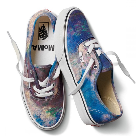 VANS MOMA X AUTHENTIC 'CLAUDE MONET WATER LYLY MEN - Picture 9 of 16